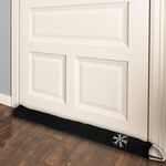 Simply Genius Door Draft Stopper 36”: Draft Guard for Interior, Bottom of Doors, Under Window, Air Conditioning Seal, Garage, Fireplace, Energy Saver, Soundproof Room