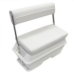 Wise 8WD156-784 Offshore Swingback Cooler Seat, 70-Quart, Cuddy Brite White