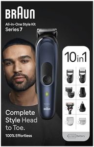 Braun All-In-One Styling Set Series 7 MGK7421 10-in-1 Set for Beard, Hair, Body Grooming and More