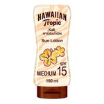 HAWAIIAN TROPIC - Silk Hydration | Protective Sun Lotion SPF 15 | 180 ml