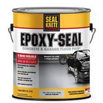 1-Gallon Armor Gray Epoxy-Seal Low VOC Concrete Paint Garage Floor Paint Safe