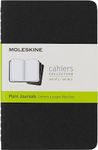 Moleskine Notebook, Plain Page Journal, Cardboard Cover, 16 Detachable Sheet, Pocket Format 9x14 cm, Black Color