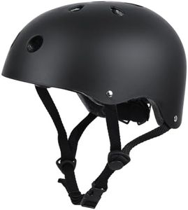 LeapBeast Casque Trotinette Adulte Enfants Casque, Velo Homme Femmes Anti-Choc Protection pour Multi-Sport Cyclisme Skate Roller Trottinette Skateboard (Noir, M)