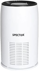 Spector Air Purifier True HEPA Filter Pet Home Freshener - Multi-layered Filtration, Four Fan Speeds, Intelligent Touch Panel, Dust and Smoke Remover(21.8cm x 35cm)