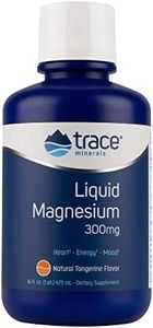 Trace Minerals Liquid Magnesium, 300 mg, Tangerine 16 Oz