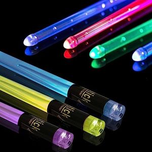 Light Up Drum Sticks Rechargeable 15 Color Changing Led Personalized Drumsticks for Adults Kids Drummer Gifts Drum Accessories