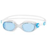 Speedo Futura Classic Swimming Goggles Swimming Goggles, Clear/Blue, One Size