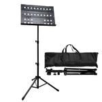 IMAGINEA ImagineaAdjustable Sheet Notation Stand - Foldable and Portable Metal Music Stand for Sheet Music, Books, and Tablets