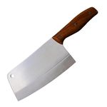 Captoola 7 Inch Sharp Kitchen Meat Vegetable Knife Stainless Steel Cooking Knife Chinese Knife ABS Handle (Set of 1)