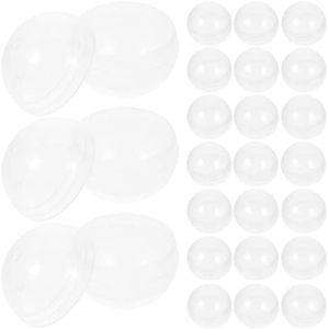 EXCEART Vending Machine Empty Round Clear Capsules 100pcs Gumball Machines Small Containers Surprise for Kids Party Favor 2.8X2.8cm