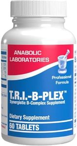 Super B Complex Methylated & Time Released - Bio Active B Complex Vitamin Supplement with Choline Inositol & 8 B Vitamins for Nervous System and Energy Metabolism Support - 1 Month Supply