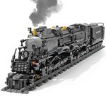 ZenithFlow Steam Trains Building Blocks Kit, Big Train Model Construction Toys with Tracks Locomotive Set Display Home Decorations Collection Gifts for Adults Train Enthusiasts 1608 PCS