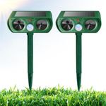 Thoveneth 2 Pack Solar Powered Ultr