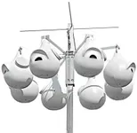 Troyer's Horizontal Gourd Rack w/8 