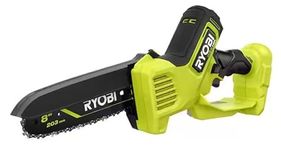 RYOBI 18V Brushless 8 in. Battery Compact Pruning Mini Chainsaw (Tool Only)