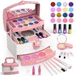 GirlsHome Kids Makeup Kit for Girl 