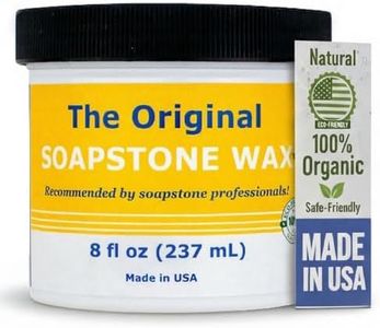 The Original Soapstone Wax | Food-Safe Natural Wax for Soapstone Countertops – Enhances & Darkens Stone, Long-Lasting Protection