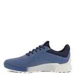 ECCO Men's S-Three Gore-tex Waterproof Golf Shoe, Retro Blue/White/Marine, 10-10.5