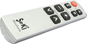 Seki Medium Learning Universal TV Remote Silver