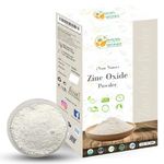 Herbs Botanica Zinc Oxide Powder Non Nano Zinc Oxide Powder Organic for Skin Protection, Healing, Baby Diaper Rash Cream, Sunscreen, Acne, Cosmetics, DIY Cream 8oz / 227 GMS