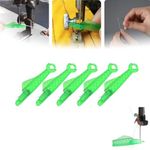 Fish Mouth Sewing Machine Needle Threader,2024 Upgraded Automatic Needle Threader for Sewing Machine Fish Type Needle Threader,Automatic Threading Aid Needle Threader Tool (Green 5pcs)