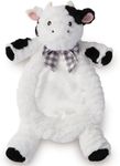 Bearington Lil' Gilly 13 Inch Cow Security Blanket for Babies - Cow Lovey - Cow Loveys for Babies