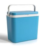 Tanness 24L Cool Box – Compact Insulated Ice Cooler Box for Hot or Cold Food and Drinks – Portable Ice Cooler for Camping, Picnics, Festivals, Travel, Beach, BBQs & Outdoor Adventures