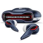 Boult GOBOULT (Formerly Mustang Torq Wireless in Ear Earbuds with 60H Playtime, App Support, Quad Mic ENC, 45ms Low Latency, 13mm Driver, Breathing LEDs, Made in India Ear Buds Wireless (Blue)