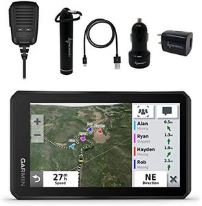 Garmin Tread Powersport Offroad Navigator with Group Ride Radio and Wearable4U Power Pack Bundle