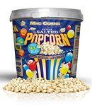 Mac-Corns Salted Popcorn ~ 400g ~ 10ltr Mega Bucket ~ Traditionally Popped Corn…