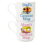 Lesser & Pavey Fine China Mugs - Mum's & Dad’s Caravan