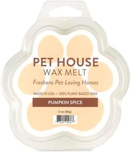 One Fur All Pet House Scented Wax Melts for Warmer - Long-Lasting Pet Friendly Plant Based Soy Wax Melts, Pumpkin Spice Pack of 2