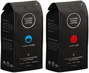 Kicking Horse Coffee, Three Sisters, Medium Roast, Ground, 284 g - Certified Organic, Fairtrade & Lucky Jim, Medium Roast, Ground, 284 g - Certified Organic, Fairtrade, Kosher Coffee (Pack of 1)