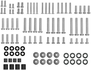 Mount-It! TV Mounting Hardware Kit, Universal VESA Wall Mount Screw, Washer, Spacer Pack (M4 M5 M6 M8) for TV and Monitor Mounting