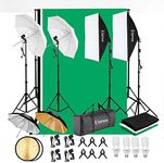 Kshioe 800W 5500K Umbrellas Softbox