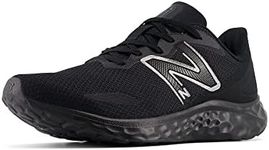 New Balance Men's Fresh Foam Arishi V4 Slip-Resistant Running Shoe, Black/Black Metallic/Black, 12 US Wide