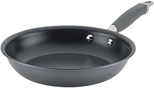 Anolon Advanced Home Hard-Anodized Nonstick Skillet, 10.25-Inch, Moonstone