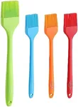 4PCS Silicone Basting Pastry Brush,