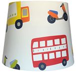 Transport Lampshade Ceiling Light Shade Kids Boys Girls Children's Vehicle Car Truck Bedroom Nursery Accessories