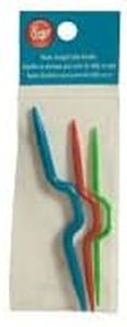 Boye Yarn Accessories 3-Piece Plastic Straight Cable Needles Set