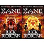 The Red Pyramid (Kane Chronicles)+The Throne of Fire (Kane Chronicles)(Set of 2books)