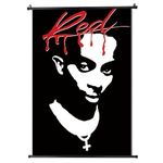 Playboi Carti Whole Lotta Red Album Cover Music Scroll Poster Room Wall Decor 30x45cm(12 x 18 in)