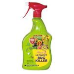 Provanto Ultimate Bug Killer, 1L - Fast Acting Bug Spray with Up To 2 Weeks Protection From Pests, Contact Insecticide for Indoor & Outdoor Plants