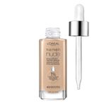 L’Oréal Paris True Match Nude Hyaluronic Tinted Serum, Tinted Face Serum with Hyaluronic Acid for Lightweight Coverage and Instant Hydration, Radiant Finish - Rich Medium, 30 mL