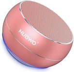 NUBWO Portable Bluetooth Wireless Speaker with Bass TWS, Bulti in Mic, 15H Playtime Small Speaker for Iphone, iPad, Mac, Tablet, Echo