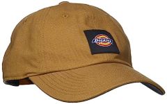 Dickies Men's Washed Canvas Cap Baseball, Brown Duck, One Size