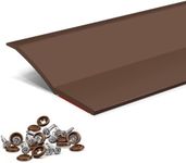 Greymond Garage Door Seal Top and Sides - TPE Weather Stripping Garage Door Seal Replacement Insulation, Easy Installation for DIY (Brown, 2.5 in)