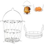 BMMXBI The Big Easy Oil-Less Better Baskets and 9" Dia The Big Easy Bunk Bed Basket, Turkey Fryer Kit for Charbroil The Big Easy Accessories, Parts for Charbroil Oil-Less Turkey Fryer Accessories
