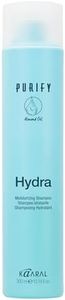 Kaaral Purify Hydra Moisturizing Shampoo - Natural Hydrating Care for Dry or Color Treated Hair - Safe for Women and Men - Softens and Revives Hair - Professional Quality Formula - 300ml