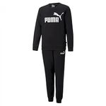 PUMA Boys No.1 Logo Sweat Fl B Track Suit, Puma Black, 152 EU